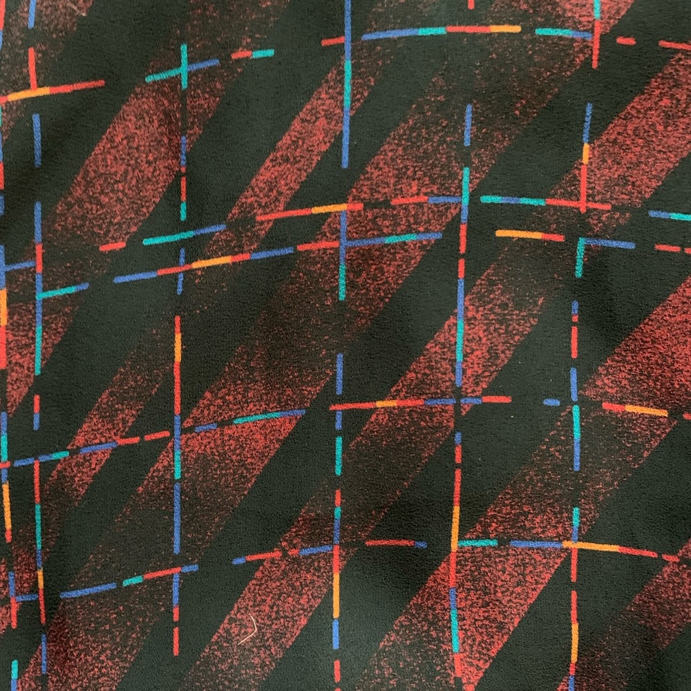 Vintage Polyester Patterned Top - image 2